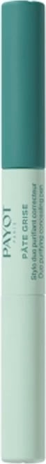 Corrector për papërsosmëri Payot Pâte Grise Stylo Duo Purifiant, unisex, 2x3ml
