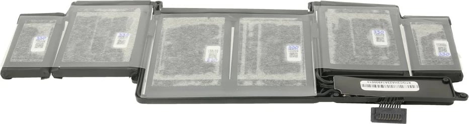 Bateri laptop Mitsu për Apple MacBook Pro 13 A1502, 7000 mAh, 11.34V, e zezë