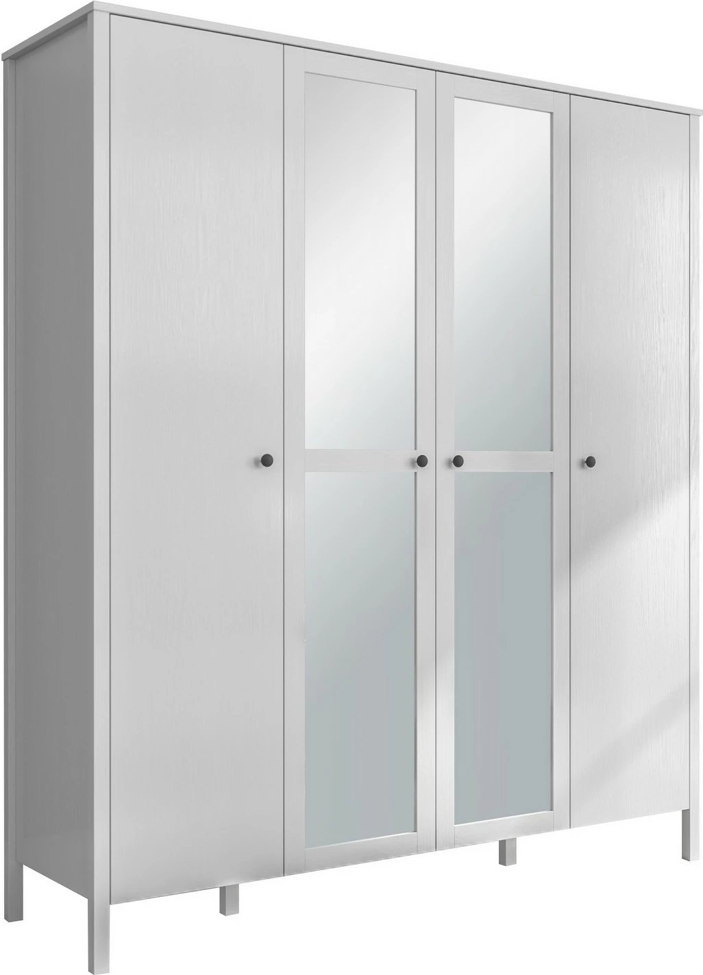 Dollap Hanah Home, FRN-20018, ngjyrë druri dhe e bardhë