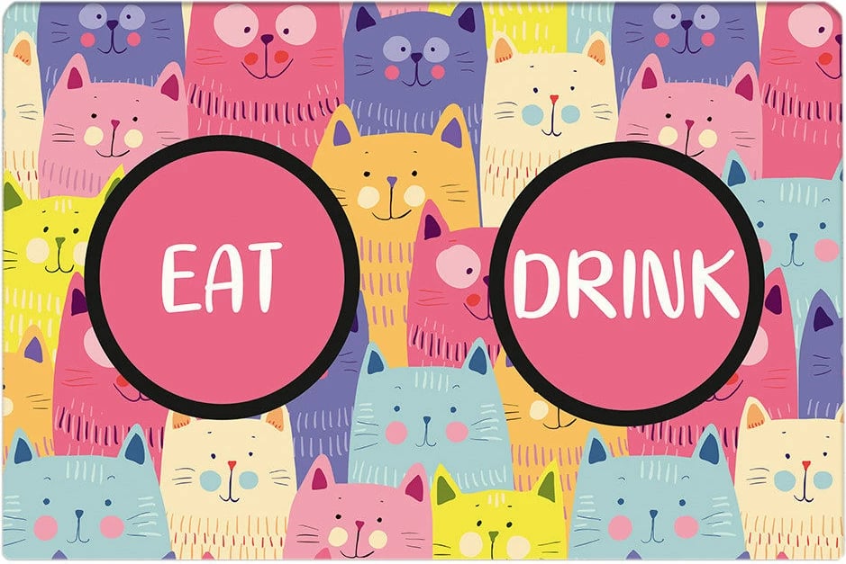 Tapet për mbeturina të maceve, Conceptum Hypnose, Cat's Multi, shumëngjyrësh, 40x60cm