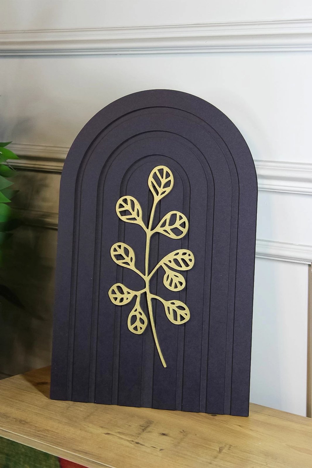 Pikturë dekorative, shumëngjyrëshe, Wallity, Ersy3Doval7-1828, 18x28x2cm