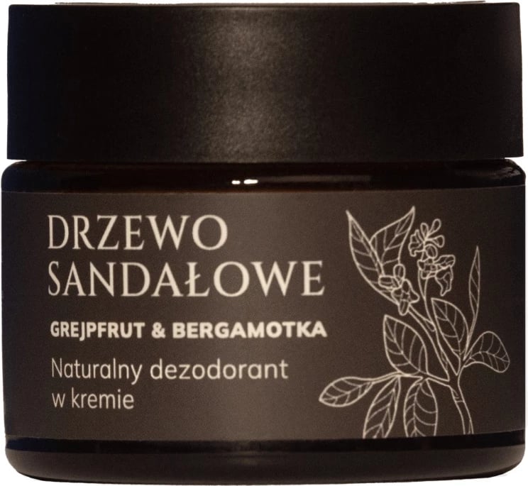 Deodorant krem Mglife Sandalwood Tree Natural Grapefruit & Bergamot 50ml