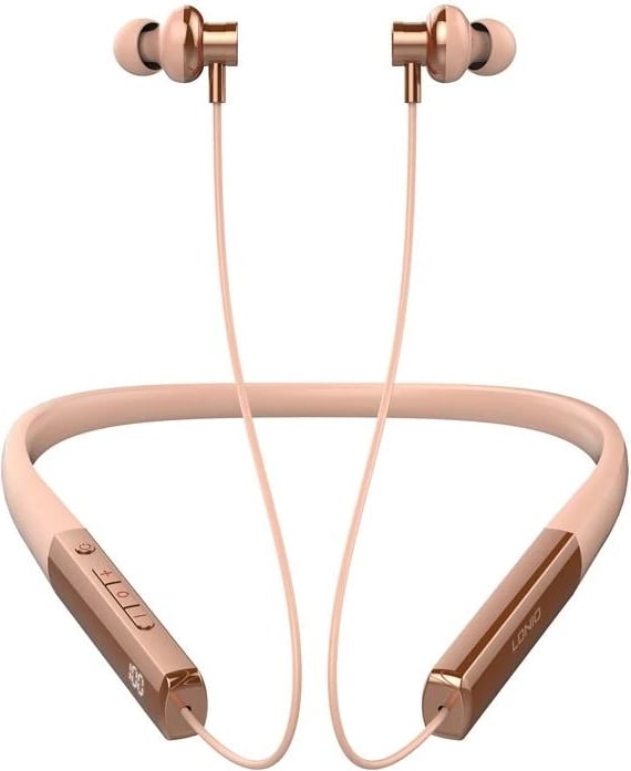 Kufje wireless neckband LDNIO N01, rose gold