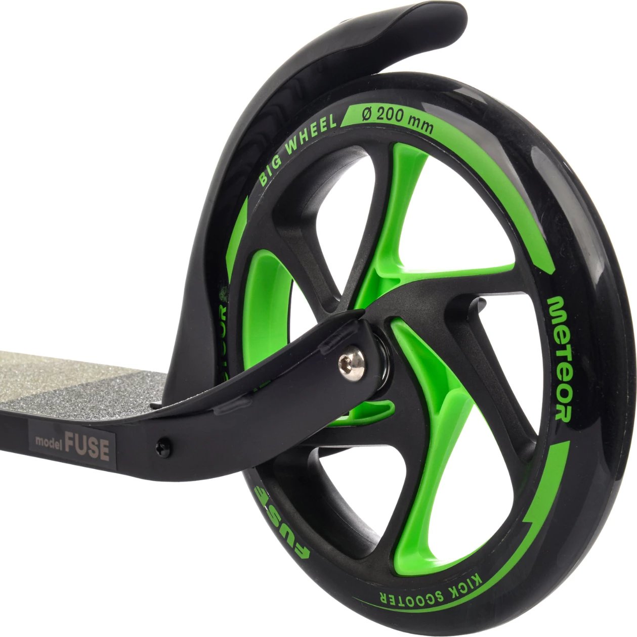 Trotinet Meteor unisex, i gjelbër