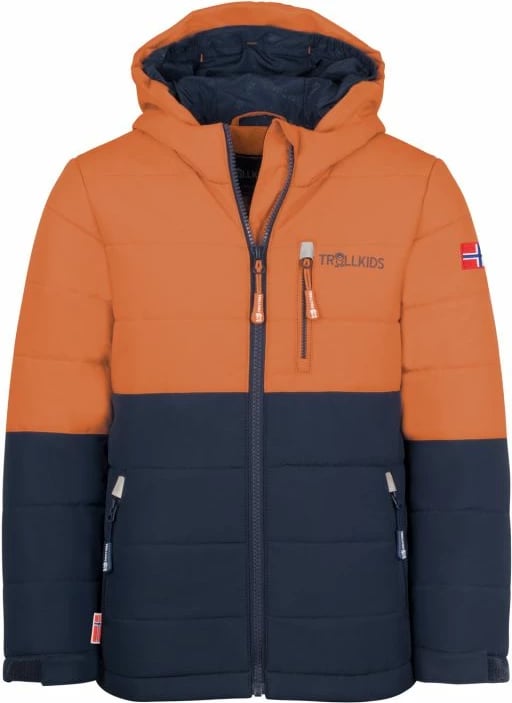 Jakne për fëmijë Trollkids, portokalli