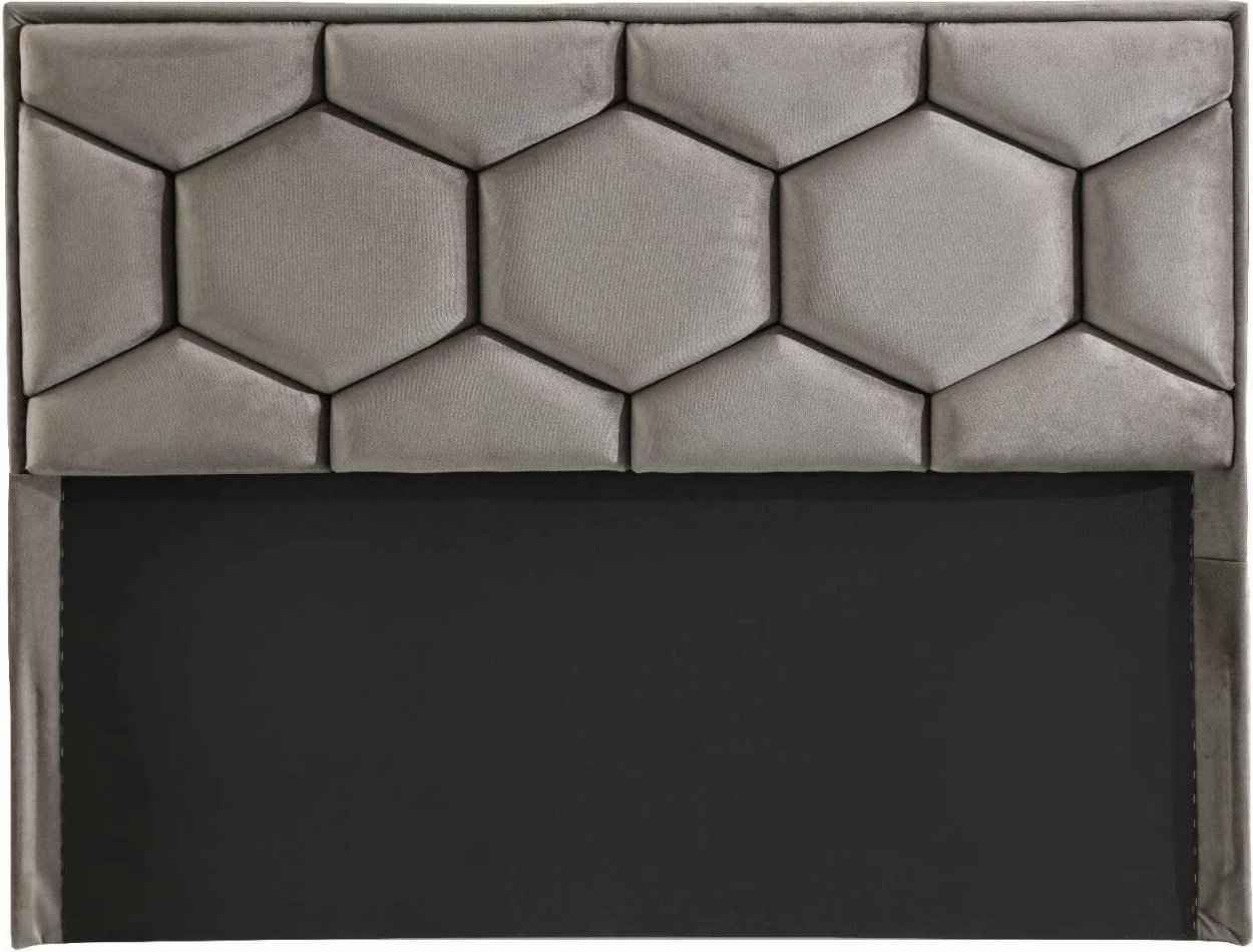 Baze dhe shtrat dopio me taban, Skye Decor, karbon, 150x200, gri