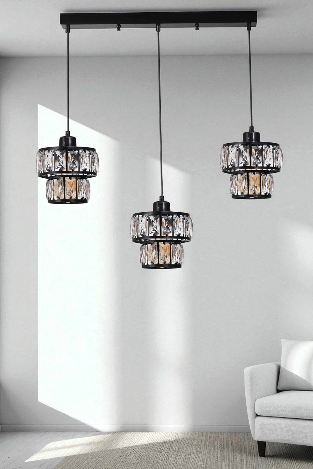 Llambë tavani Opviq, 9038-5, metal e zi, gotë