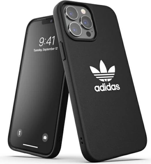 Mbështjellës Adidas OR Moulded Case BASIC për iPhone 13 Pro Max, 6.7", i zi