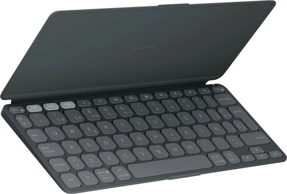 Tastierë Logitech Keys-To-Go 2, Bluetooth, QWERTZ, grafit