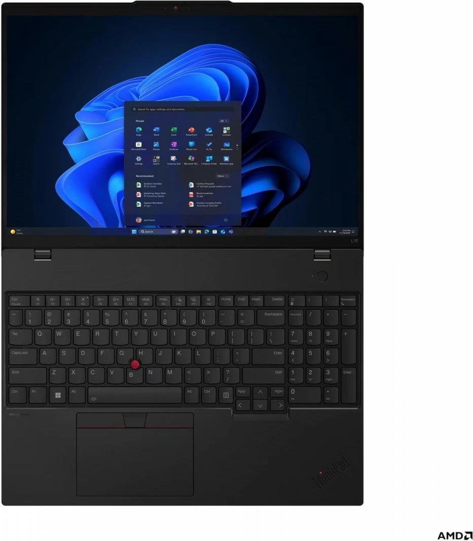 Laptop Lenovo ThinkPad L16 Gen 2, AMD Ryzen 7 PRO 250, 16GB RAM, 512GB SSD, 16", Windows 11 Pro, Zi Laptop Lenovo ThinkPad L16 Gen 2, AMD Ryzen 7 PRO 250, 16GB RAM, 512GB SSD, 16", Windows 11 Pro, Zi