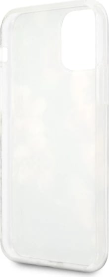 Mbështjellës Guess GUHCN65IMLFL03 për iPhone 11 Pro Max, Flower Collection, granat/navy