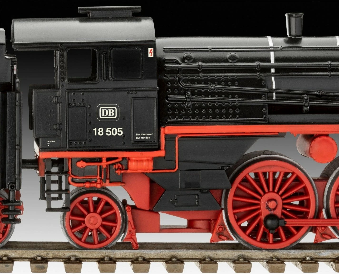 Model treni Revell BR 18 505, 1:87, 163 pjesë, plastik