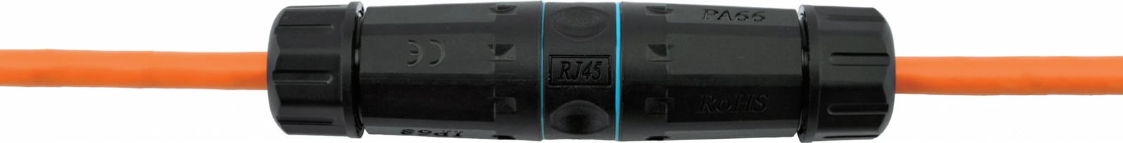 Coupler rrjeti Equip Cat.6A RJ45, i jashtëm, IP68, zi, kaltër