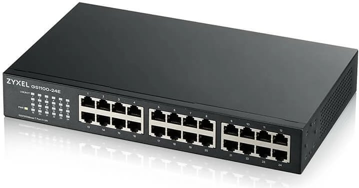 Switch rrjeti Zyxel GS1100-24E, 24x Gigabit Ethernet, i zi