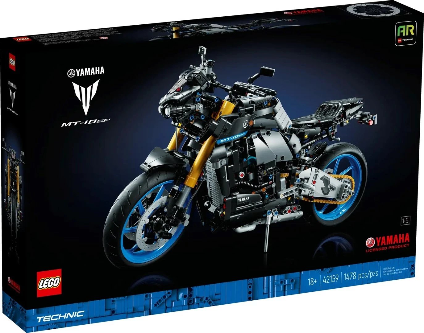 Set LEGO Technic Yamaha MT-10 SP, për të rritur, 18+ vjet