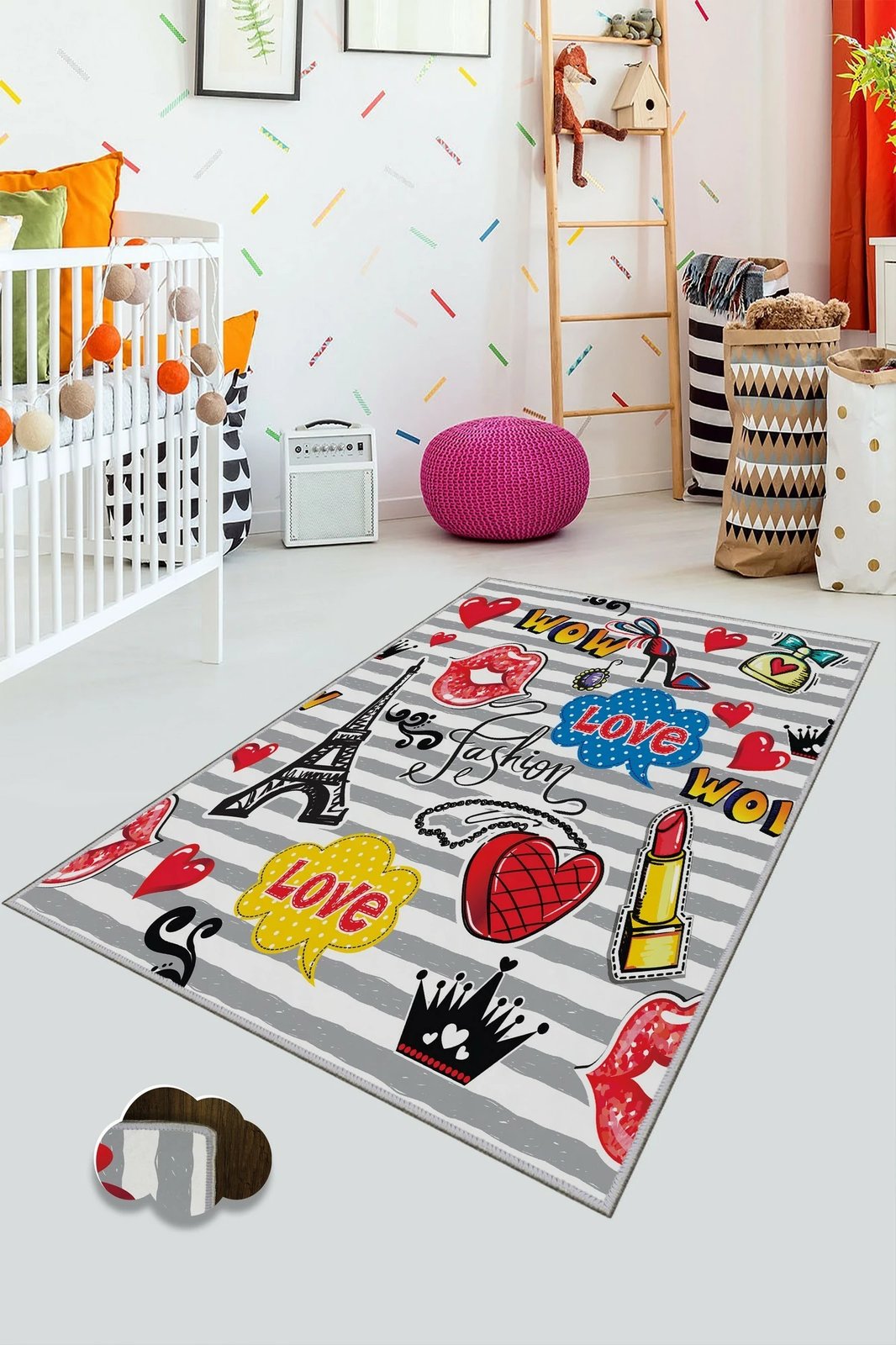 Qilim shumëngjyrësh 80x120, Conceptum Hypnose, HMNT110