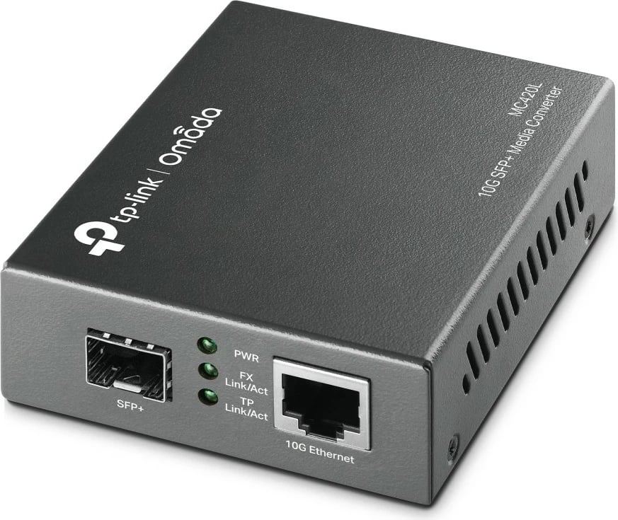 Media konvertues TP-Link MC420L, 10G, SFP+, 1x RJ-45, i zi