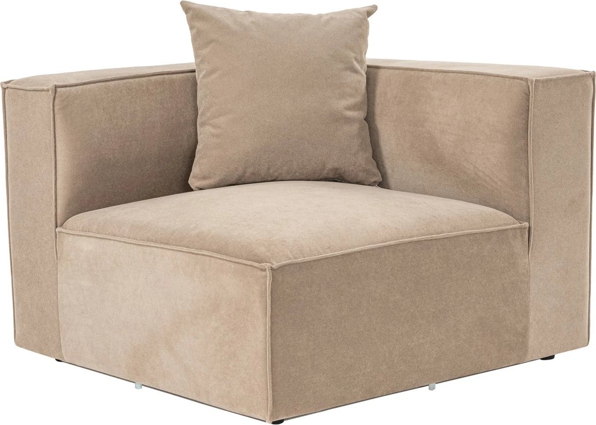 Karrige një vendëshe Atelier del Sofa, Sora L1, ngjyrë kapuçino v2