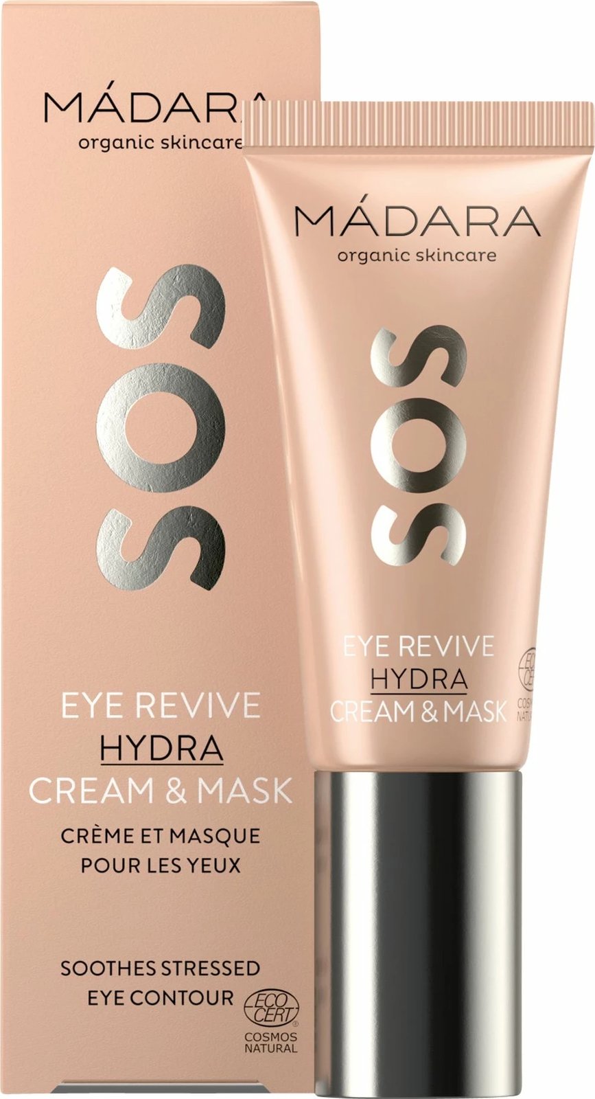 Krem dhe maskë për sy Mádara SOS Eye Revive Hydra unisex 20ml