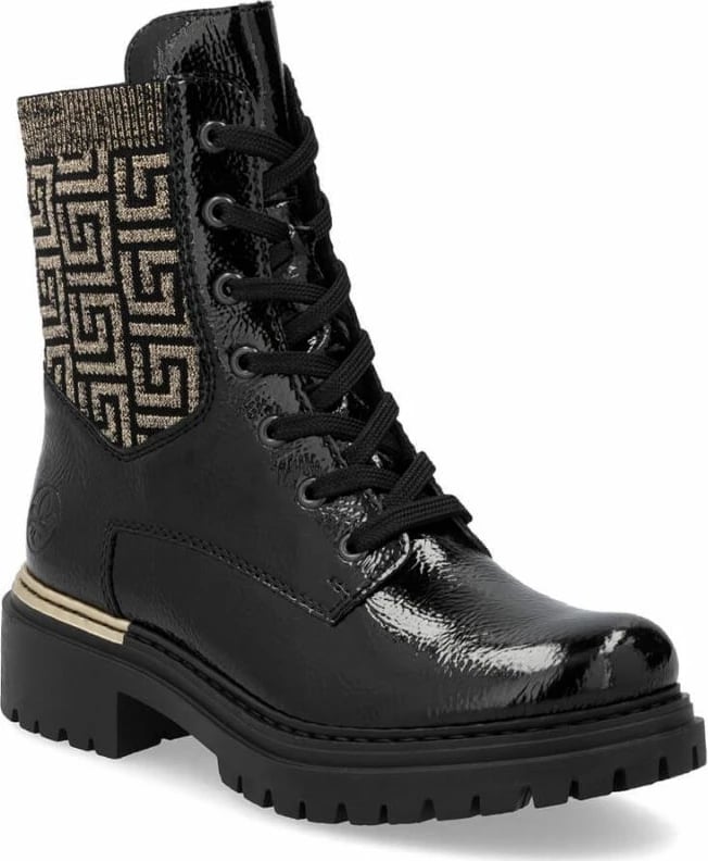 Çizme për femra Rieker, të zeza