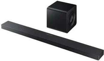 Soundbar Samsung HW-QS700F/EN set me subwoofer, e zezë
