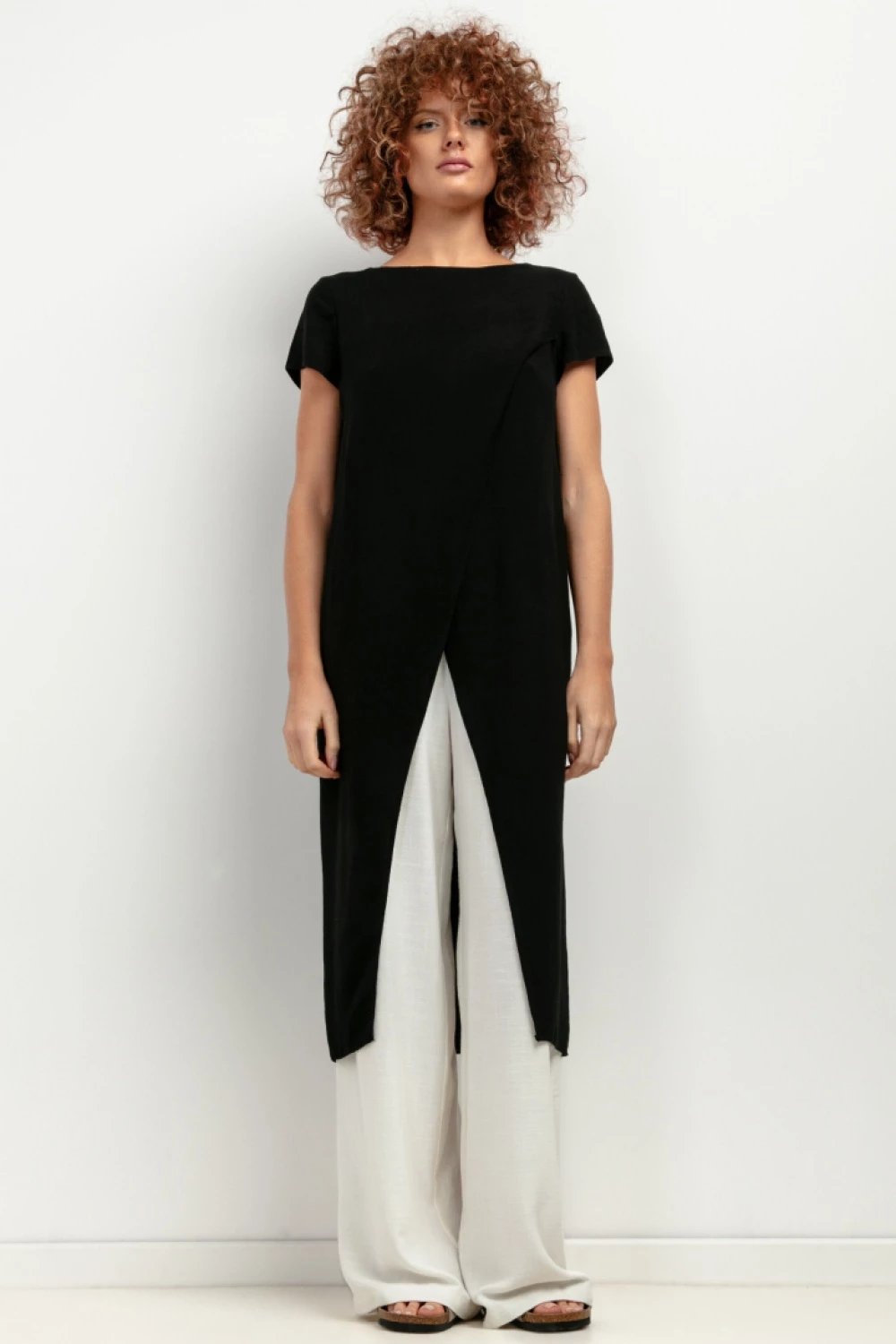 Tunikë femra Tessita T405, e zezë