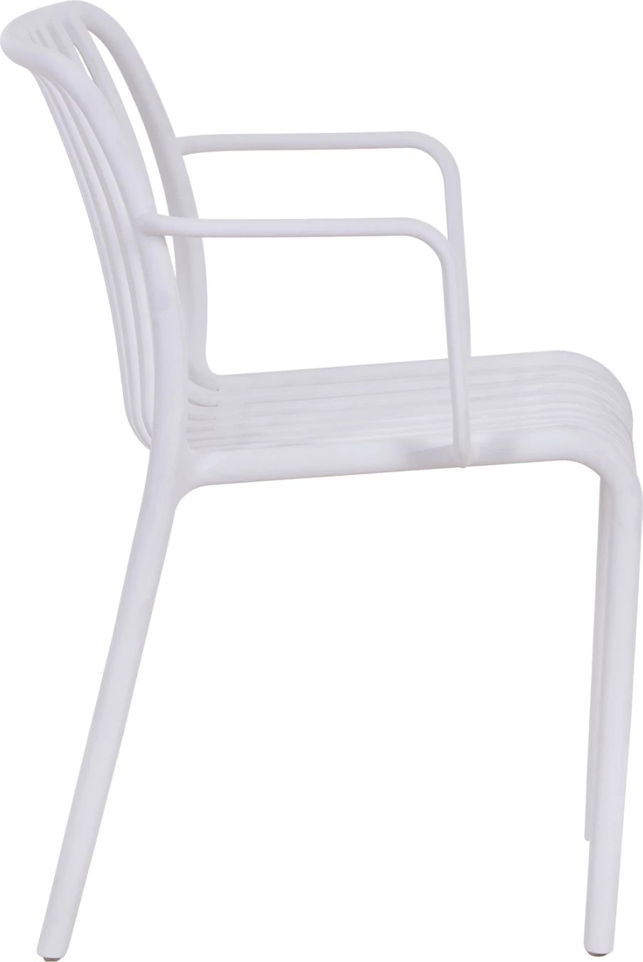 Karrige për jashtë CONVEE FH6105.01 polipropileni e bardhë 55x56x79H cm