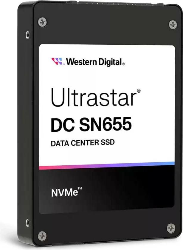 SSD Western Digital Ultrastar DC SN655 3.84TB, NVMe, 2.5 inç, U.3 PCIe 4.0