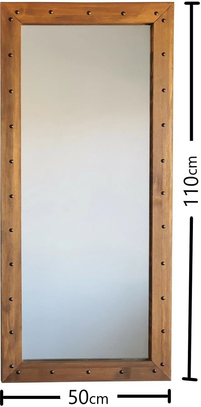 Pasqyrë ngjyrë arre, Hanah Home, Z50110CV, 50x110cm