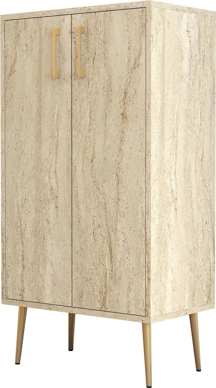 Dollap këpucësh Skye Decor, travertin