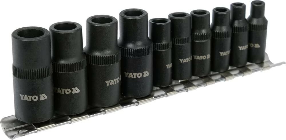 Set dopsash impakti Yato YT-29280, 10 copë