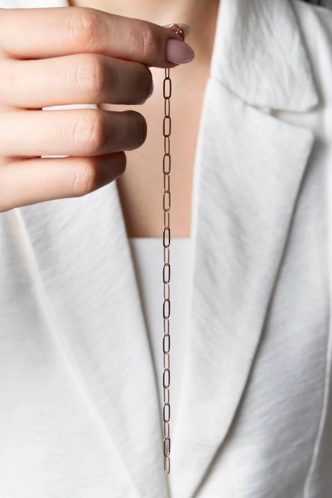 Byzylyk argjendi, ngjyrë rozë e artë, Jumeon, ELKTY45222R