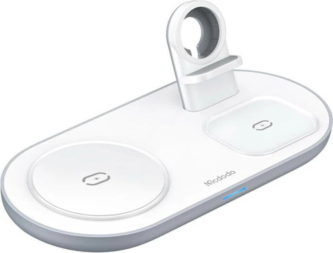 Karikues wireless Mcdodo CH-7060 3-në-1, 15W, i bardhë