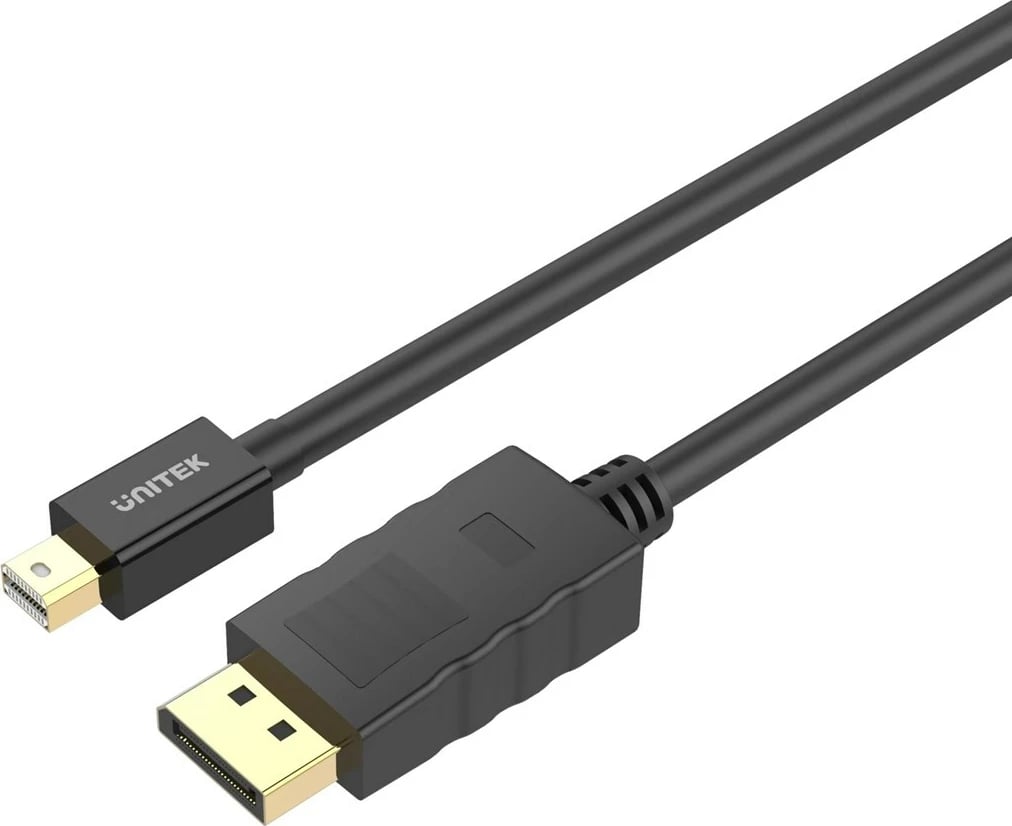 Kabllo Unitek DisplayPort, Y-C611BK, 2 m, e zezë