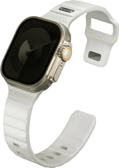Rrip sportiv për Apple Watch UNIQ Stride SE, FKM Rubber, 49/46/45/44mm, që ndriçon në errësirë