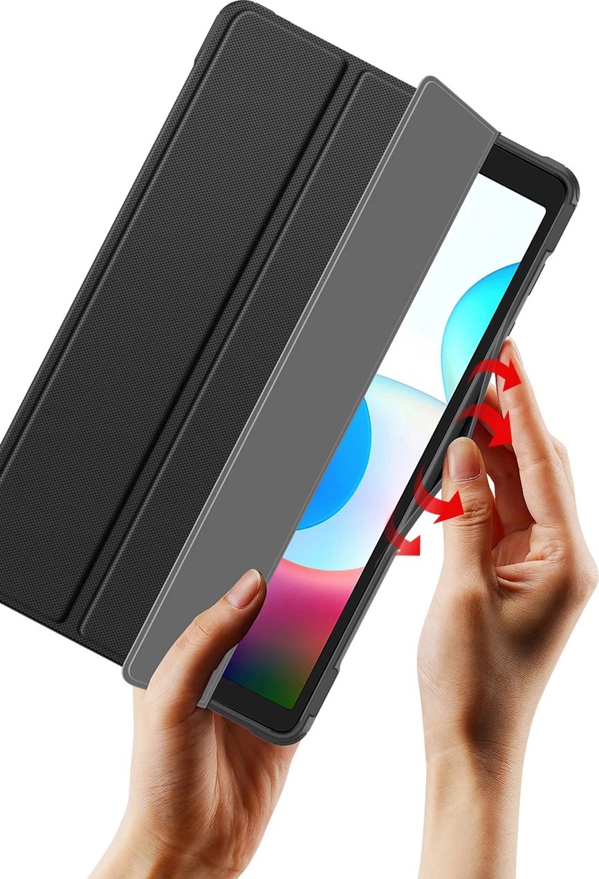 Mbështjellës Dux Ducis Toby Flip për Realme Pad Mini 8.7", i zi Mbështjellës Dux Ducis Toby Flip për Realme Pad Mini 8.7", i zi