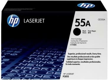Toner HP 55A CE255A rendiment 5,500–8,800 faqe, i zi