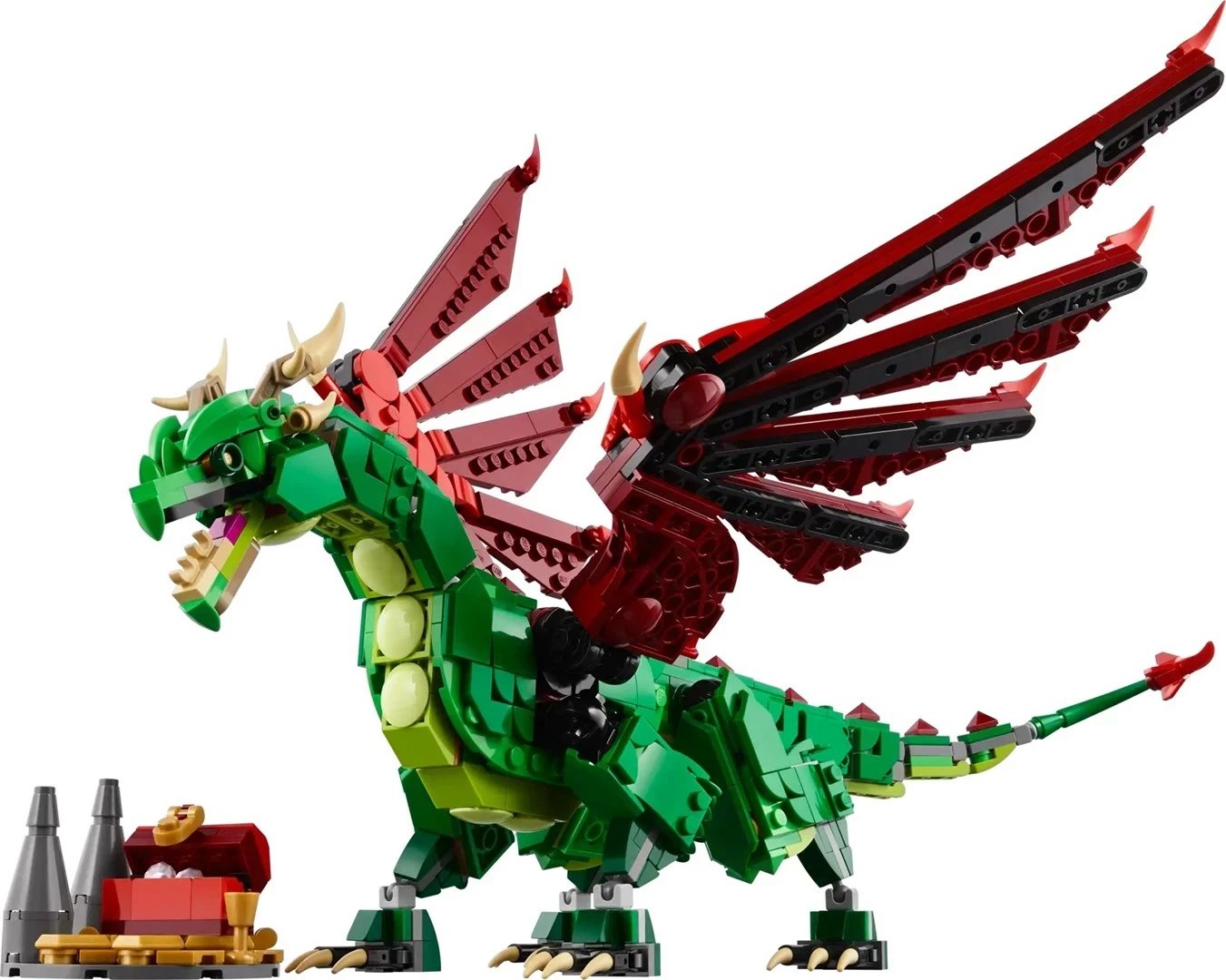 Lego Creator 3-in-1 31161 Medieval Dragon, 715 pjesë