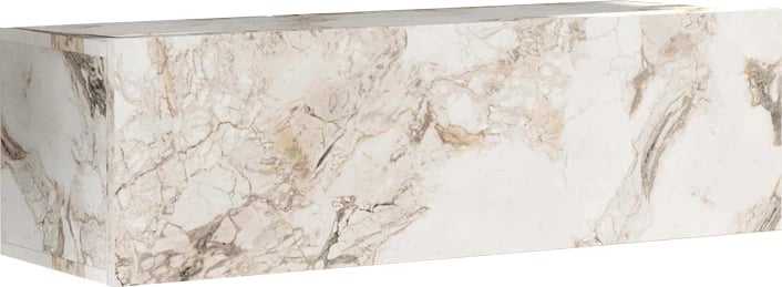 Njësi TV Serit mermer fildish melaminë 100x31.5x29.6cm