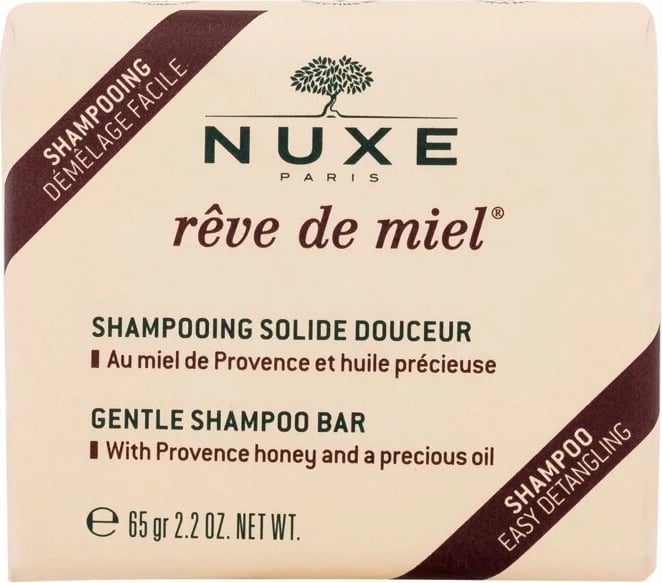 Shampon solid për femra NUXE Reve de Miel, 65g