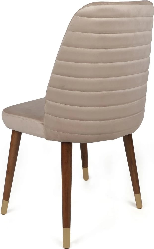 Set karrigesh (4 copë), Hanah Home, Hugo-387 V4, krem dhe ari