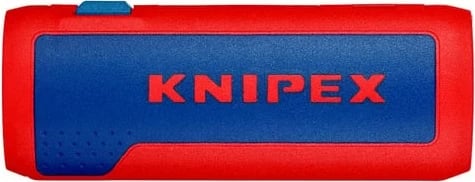Prerëse tubash Knipex TwistCut, 100mm, plastikë, kuqe/blu