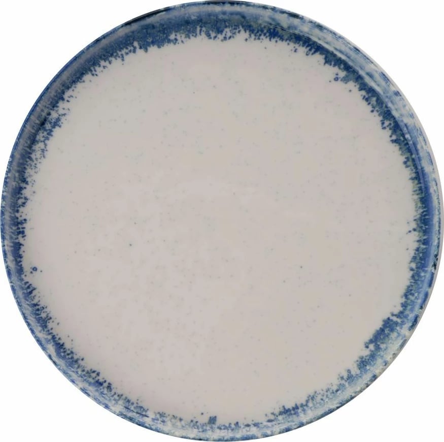 Set enësh për drekë (24 copë), Hermia Concept, Roundy, ngjyrë bardhë e kaltër