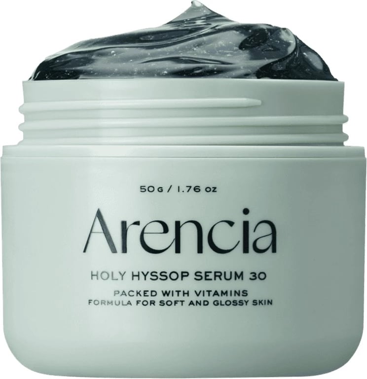 Serum për fytyrë Arencia Holy Hyssop Serum 30 për femra, 50g Serum për fytyrë Arencia Holy Hyssop Serum 30 për femra, 50g
