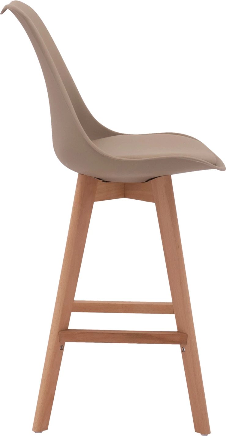 Karrige për bar Vegas FH8000.45 ngjyrë kapuçino 48x58x105 cm, set prej 4 copash