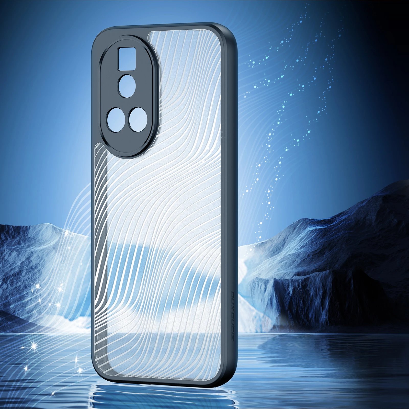Mbështjellës Dux Ducis Aimo për Huawei Nova 12, zi