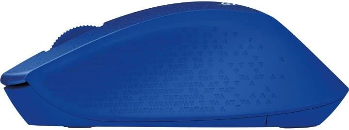 Maus, Logitech, M330 Silent Plus (910-004910), pa kabllo, USB 3.0, me butona anësorë, blu