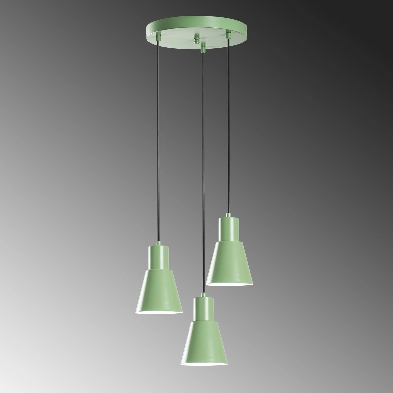 Llambë tavani Opviq, Konikkem - 6357 - 3, ngjyrë mint