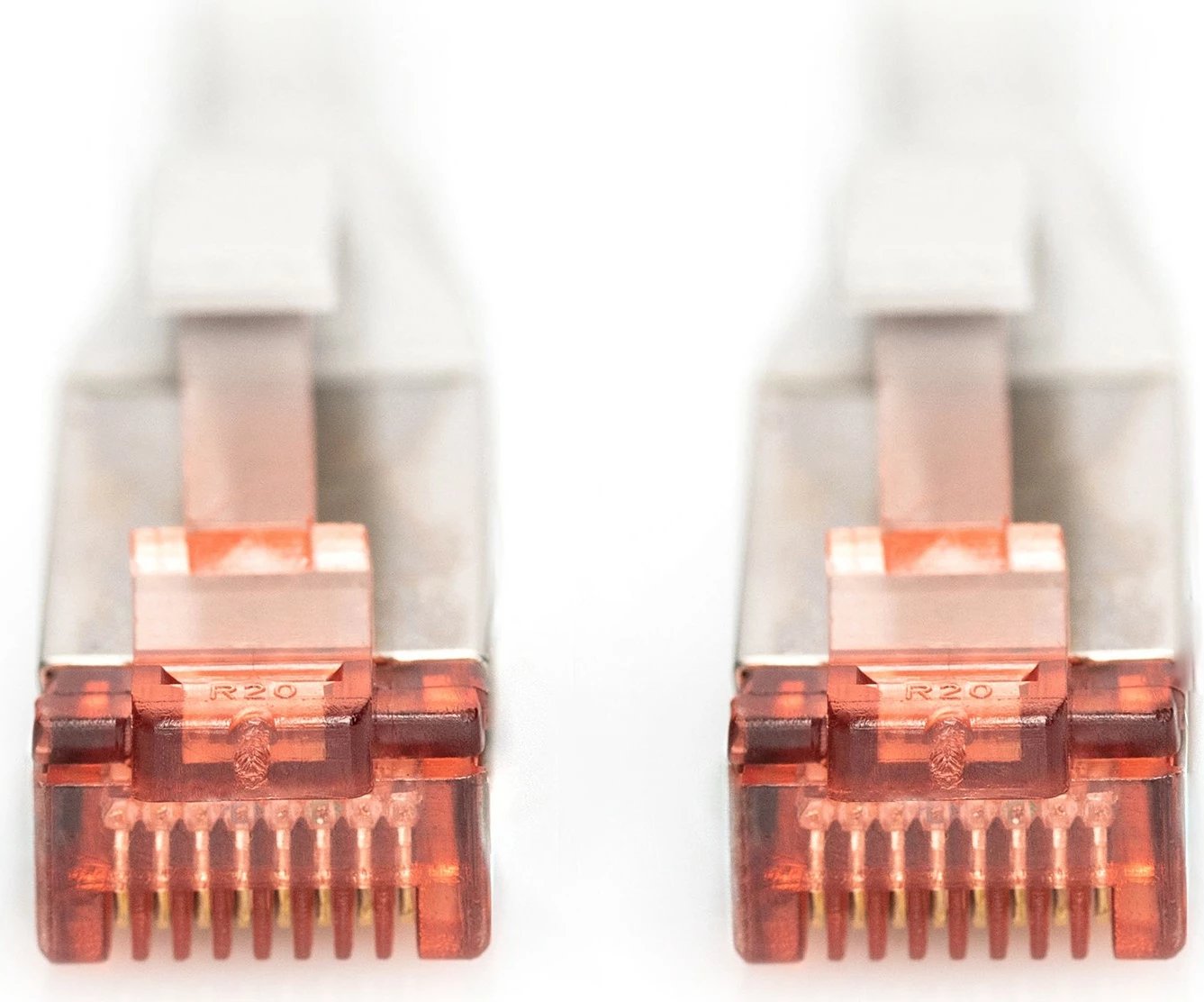 Kabllo rrjeti Digitus CAT 6 S/FTP, 25 m, RJ-45, Gri