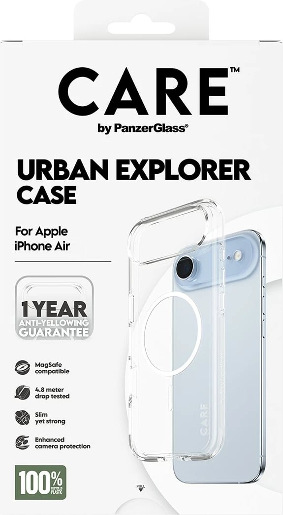 Mbështjellës PanzerGlass CARE by Flagship Case, transparent